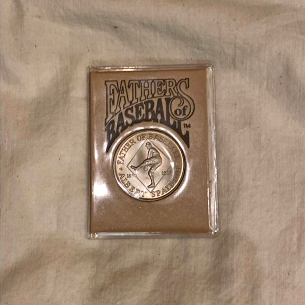 Albert Spalding “Father’s of Baseball” coin